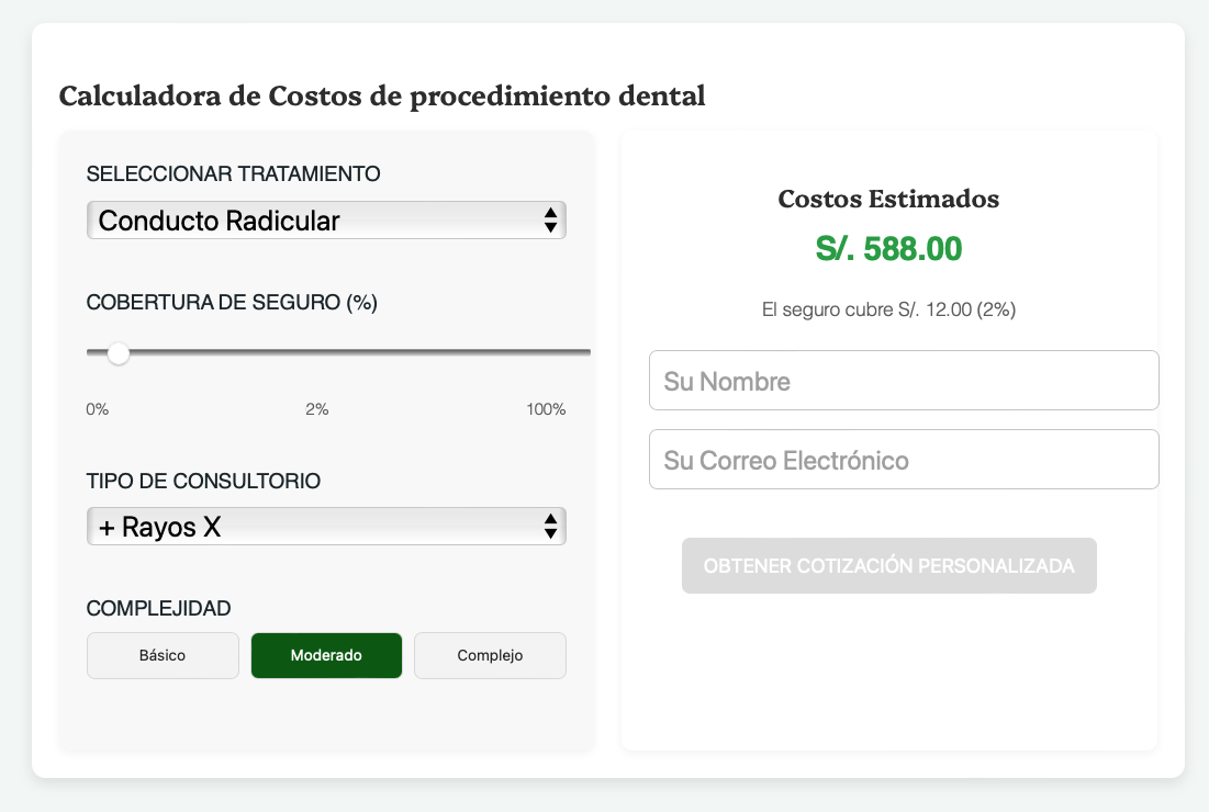 Precio Dentista Arequipa